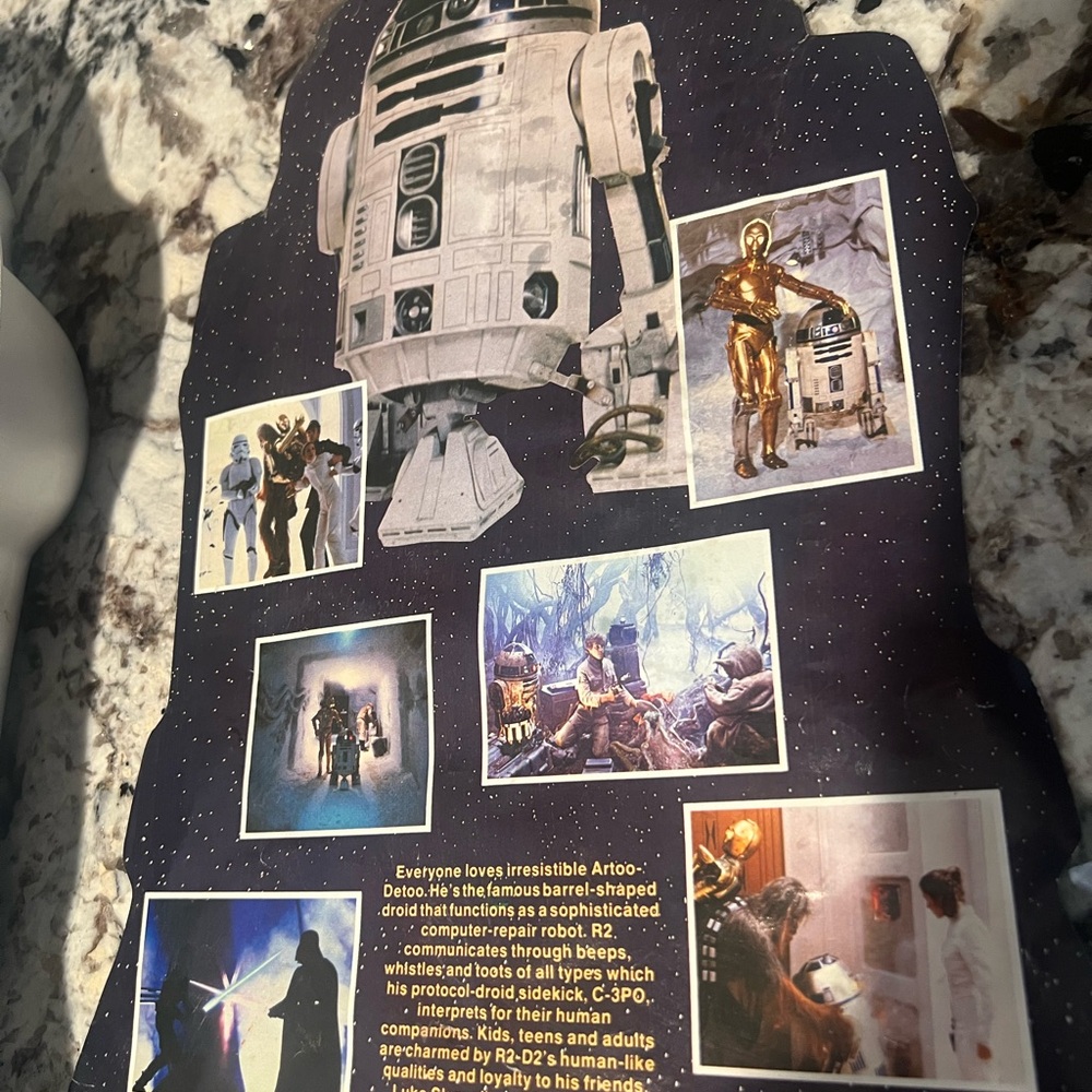 Vintage Star Wars R2-D2 Cake Pan Mold Wilton - Picture 5 of 6
